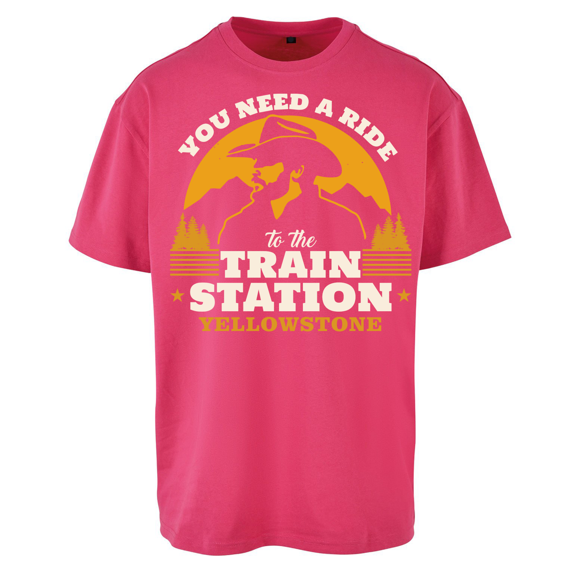 You Need A Ride To The Train Station Oversized T Shirts