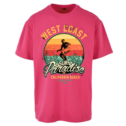 West Coast Surf Paradise Oversized T Shirts