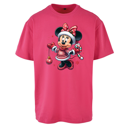 Mini Mouse Christmas Oversized T Shirts