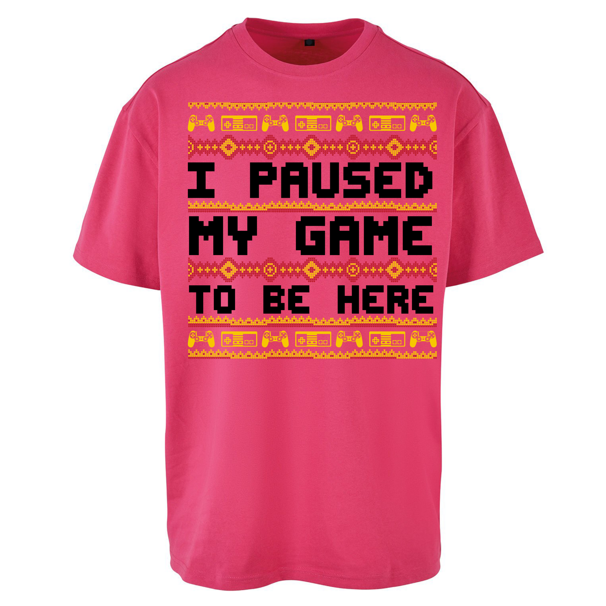 Paused My Game Oversized T Shirt