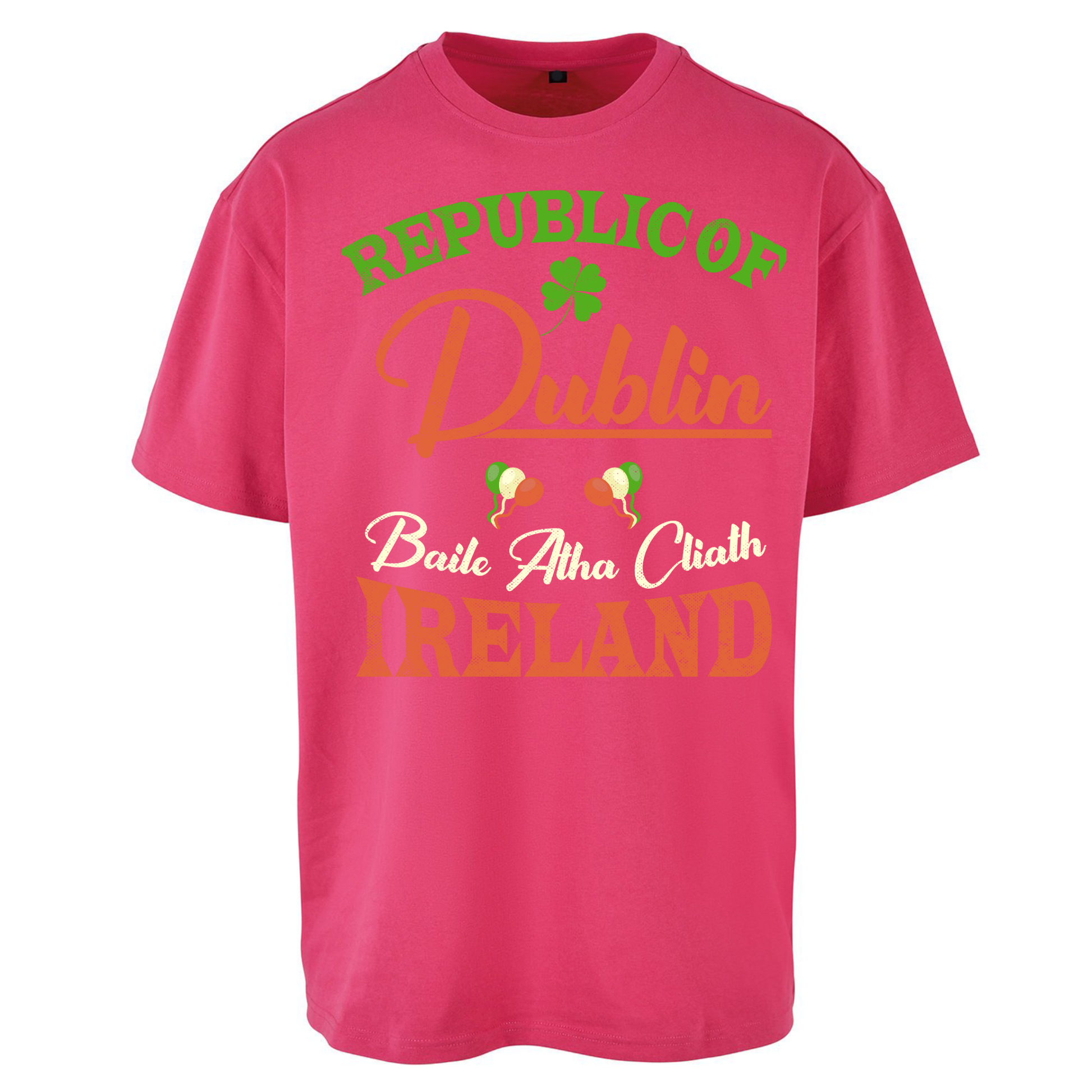 Dublin Ireland Oversized T Shirts