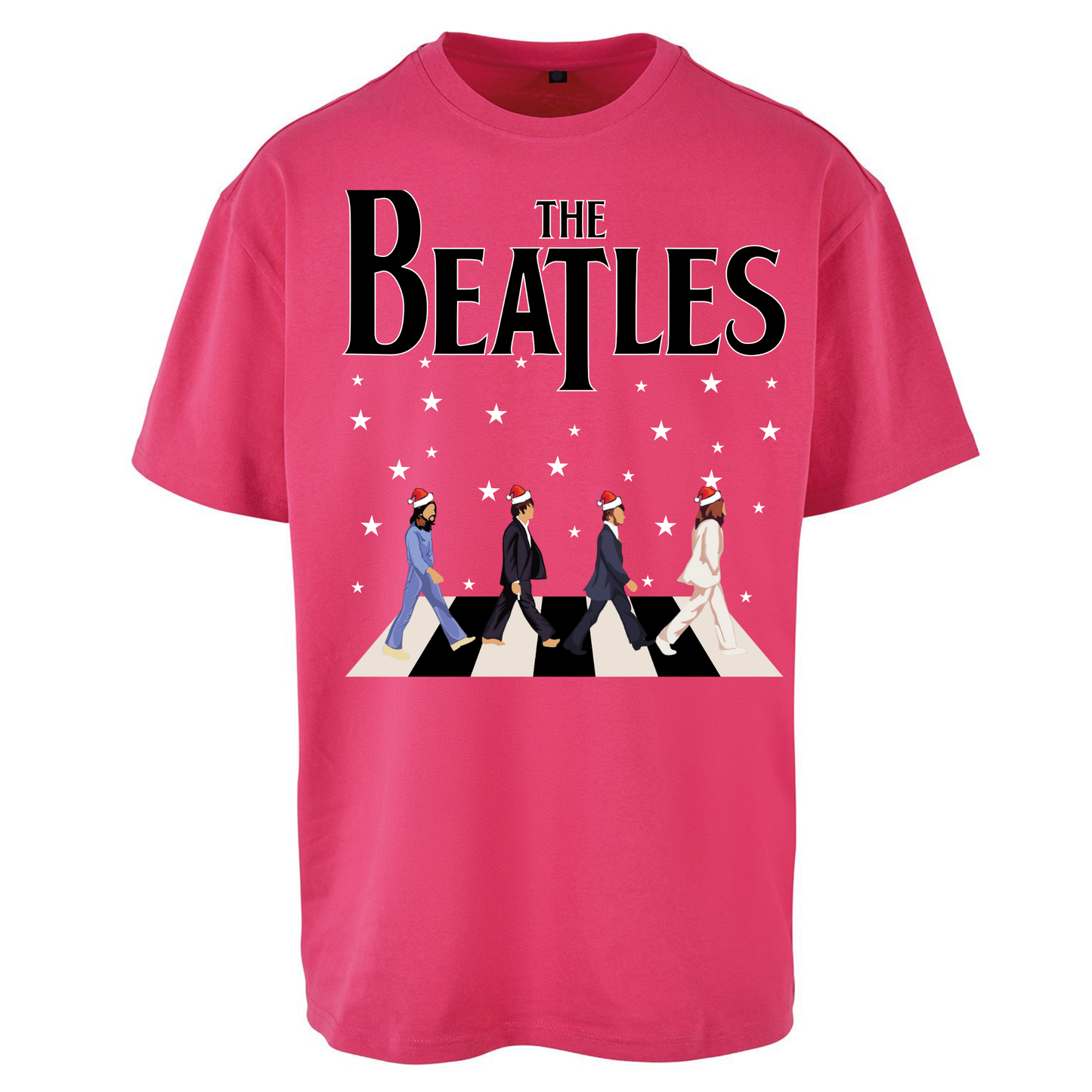 The Beatles Abbey Road Christmas Oversized T Shirts