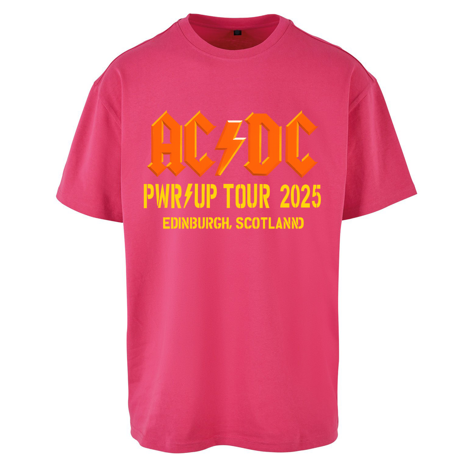 AC/DC Power Up Tour 2025 Oversized T Shirts