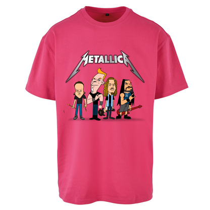 Metallica Cartoon Oversized T Shirts