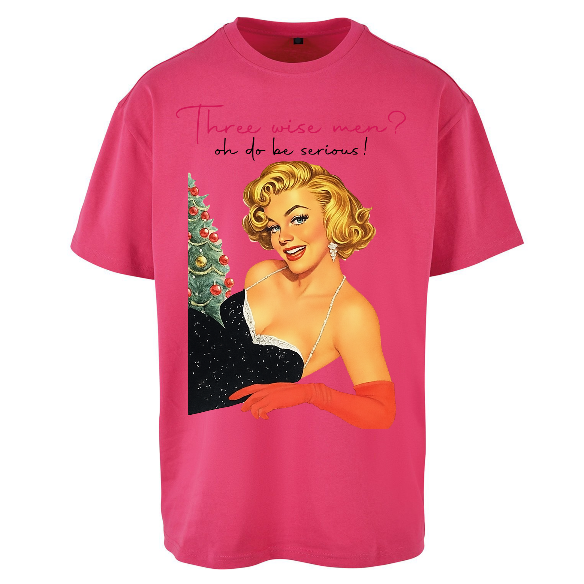 Three Wise Men Christmas Oversized T Shirt