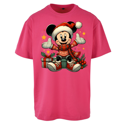 Micky Mouse Christmas Oversized T Shirts