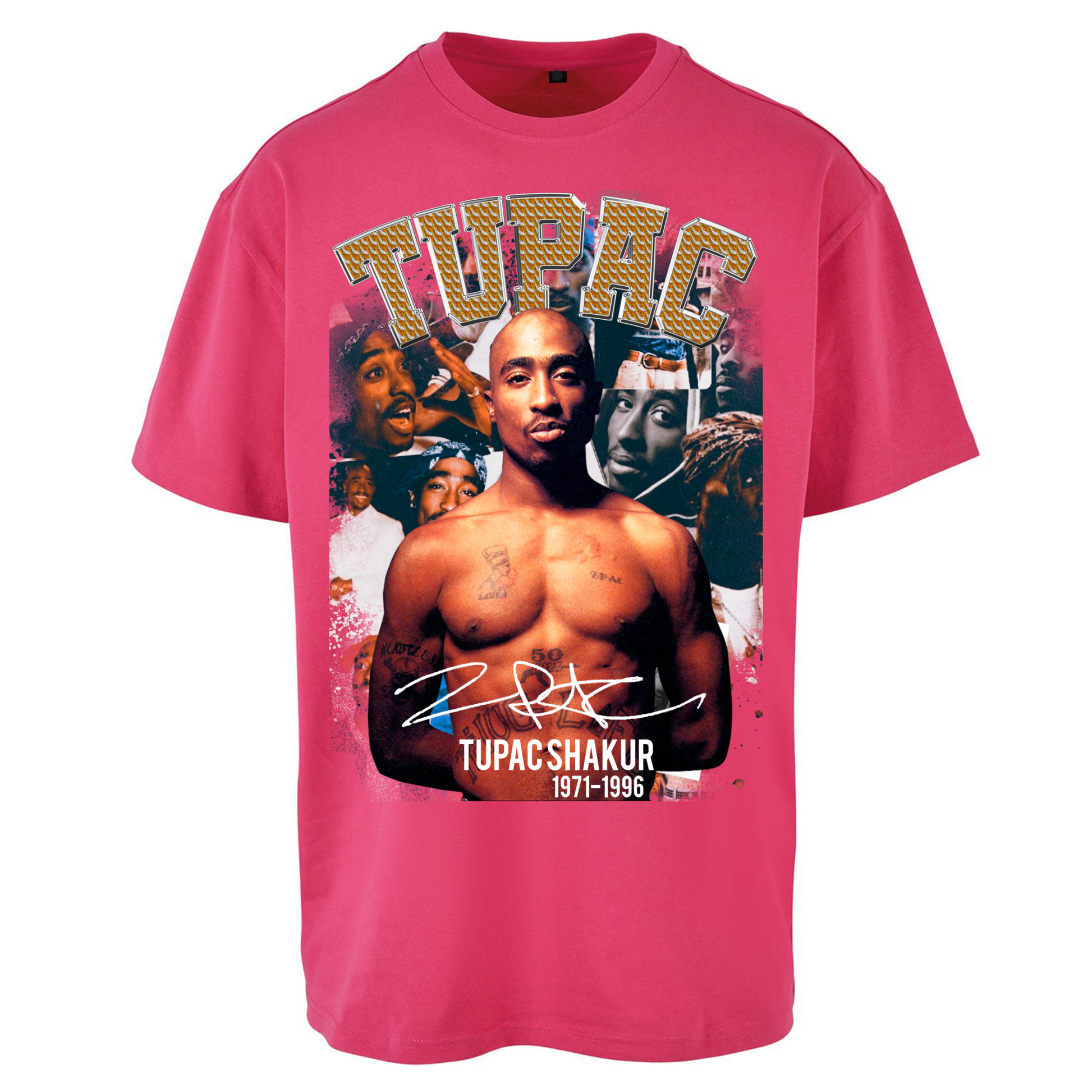 Tupac Shakur 1971 1996 Oversized T Shirts