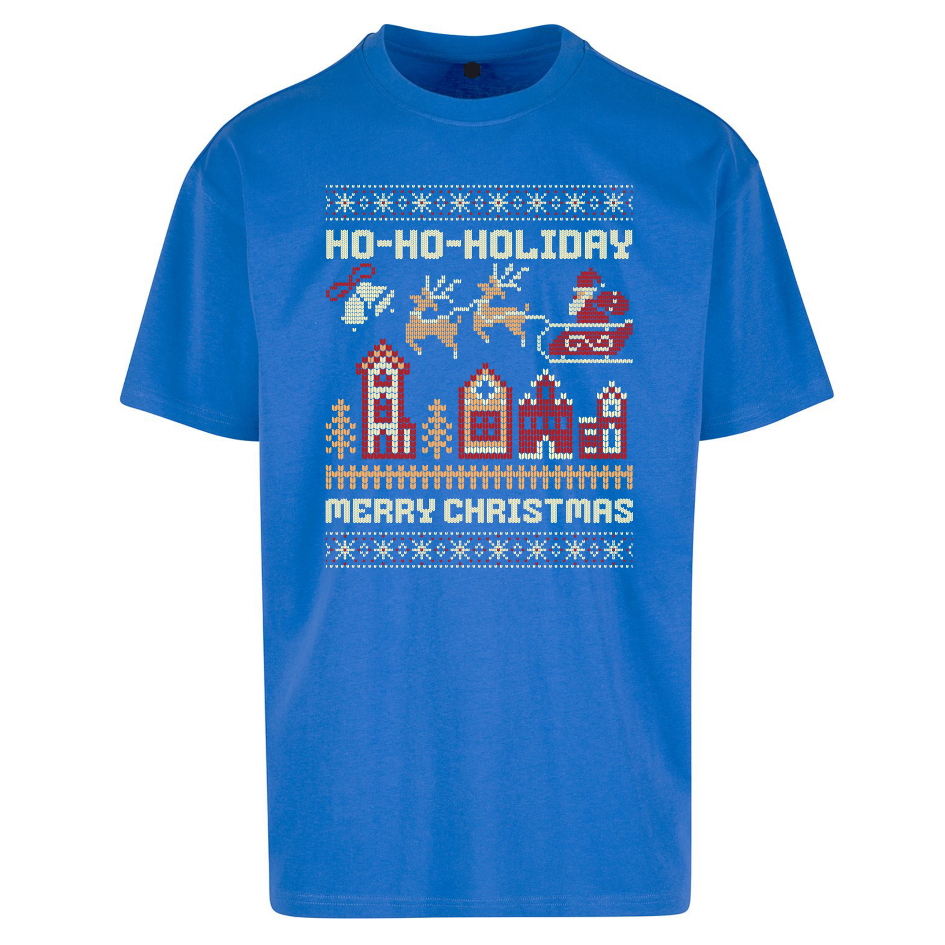 Have Yourself a HO HO HOLIDAY Christmas Oversized T Shirts