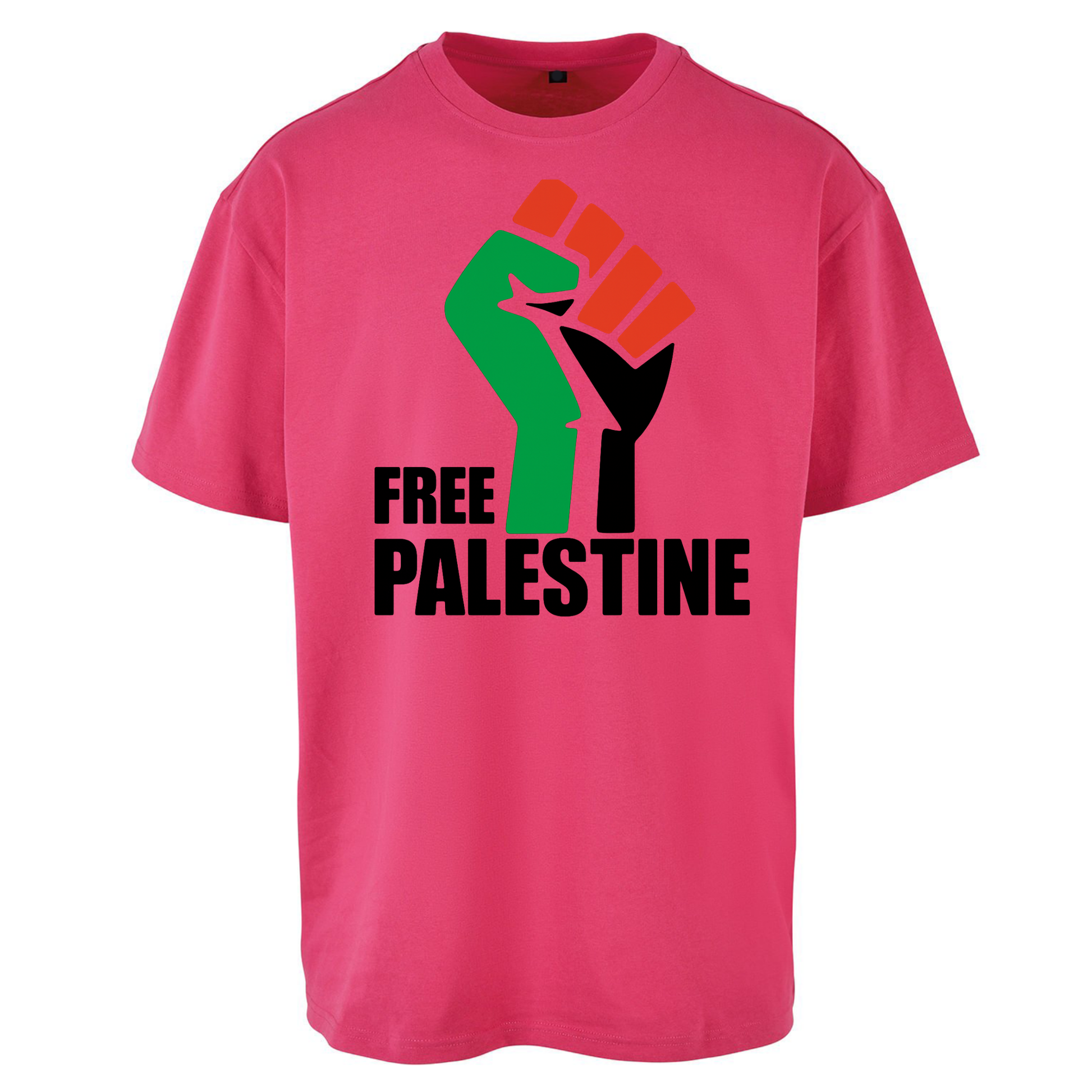 Free Palestine Oversized T Shirts