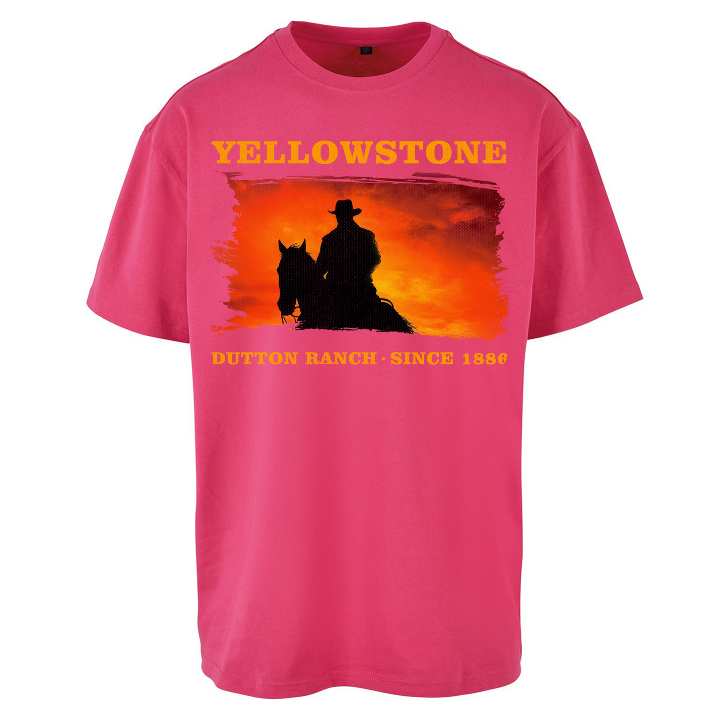 Yellowstone Dutton Ranch Since 1886 Oversized T Shirts