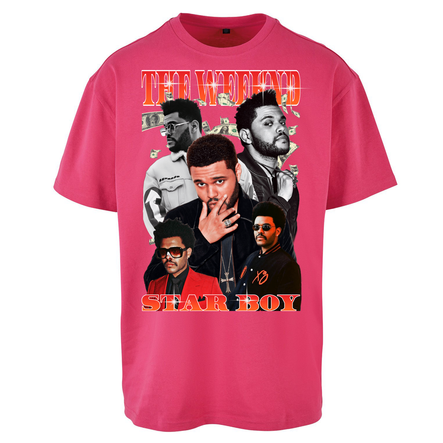 The Weekend Star Boy Oversized T Shirts