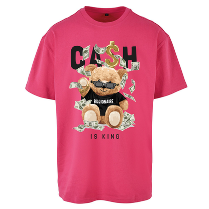 Teddy Bear Billionaire Streetwear Oversized T Shirts