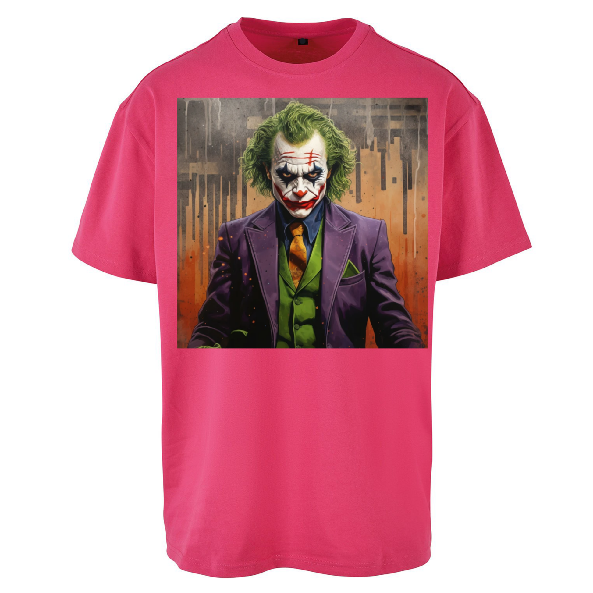 The Joker Painting Oversized T Shirts
