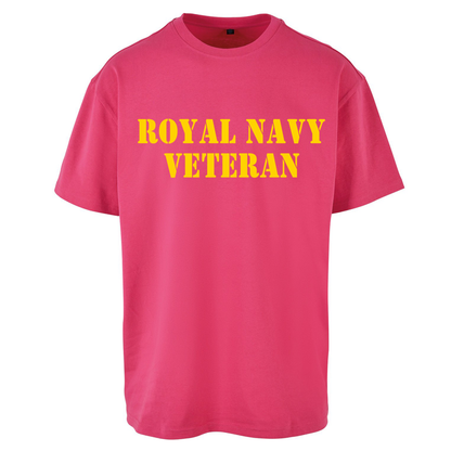 Royal Navy Veteran Oversized T Shirts