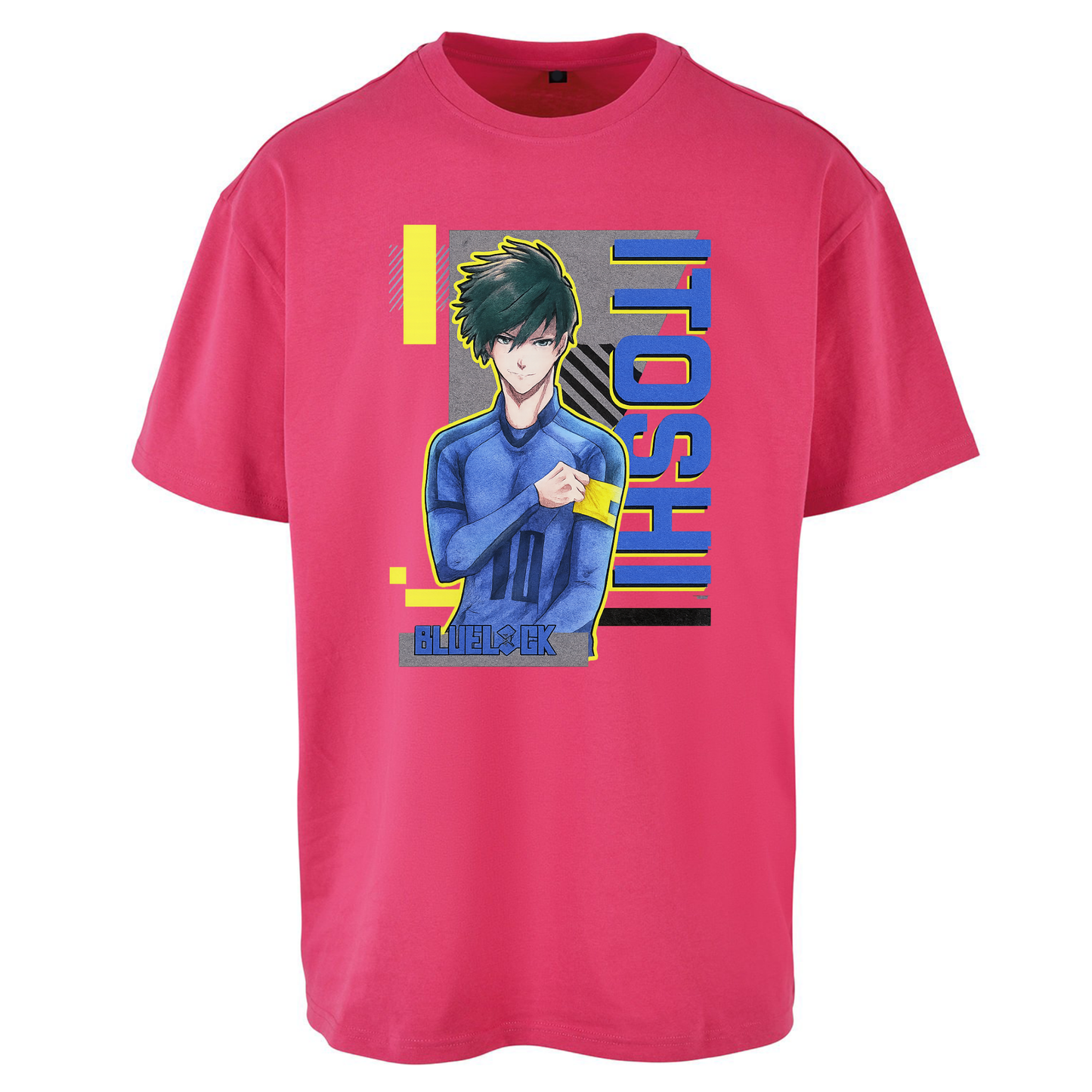 Blue Lock Rin Itoshi Oversized T Shirts
