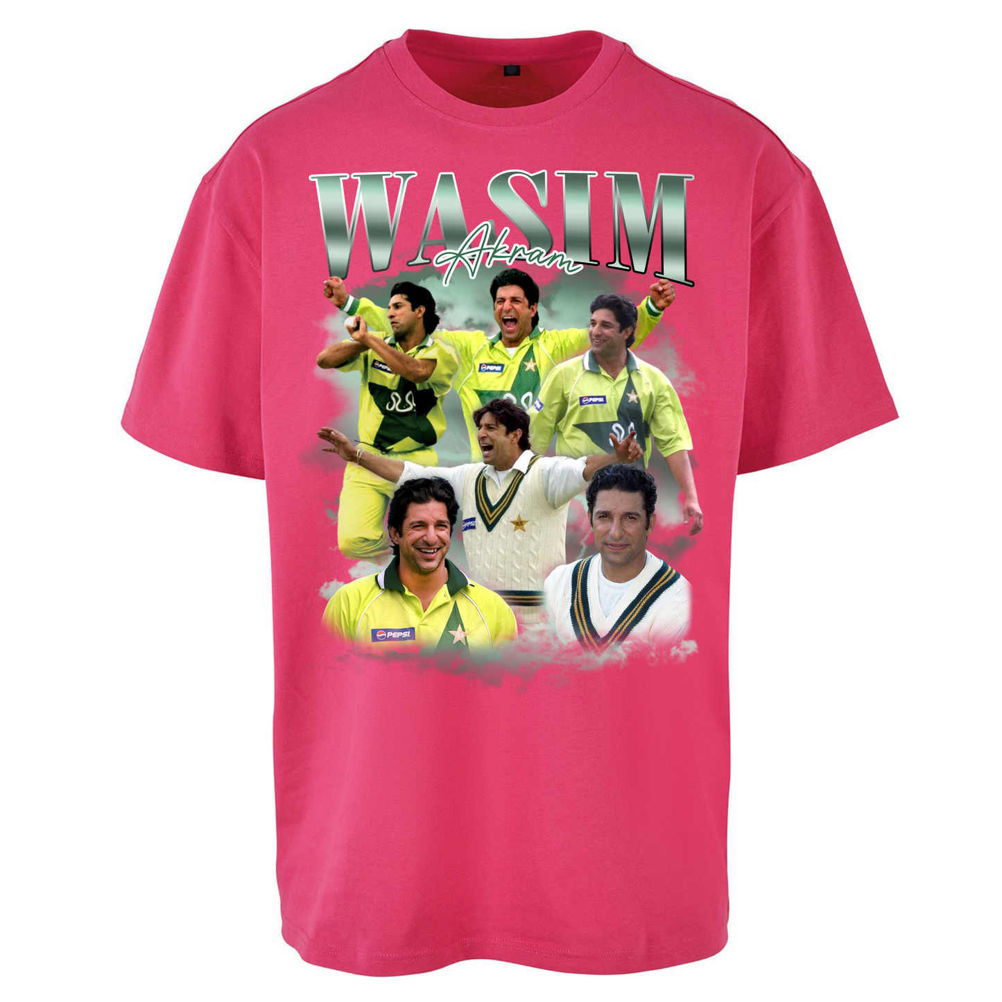 Wasim Akram Oversized T Shirts