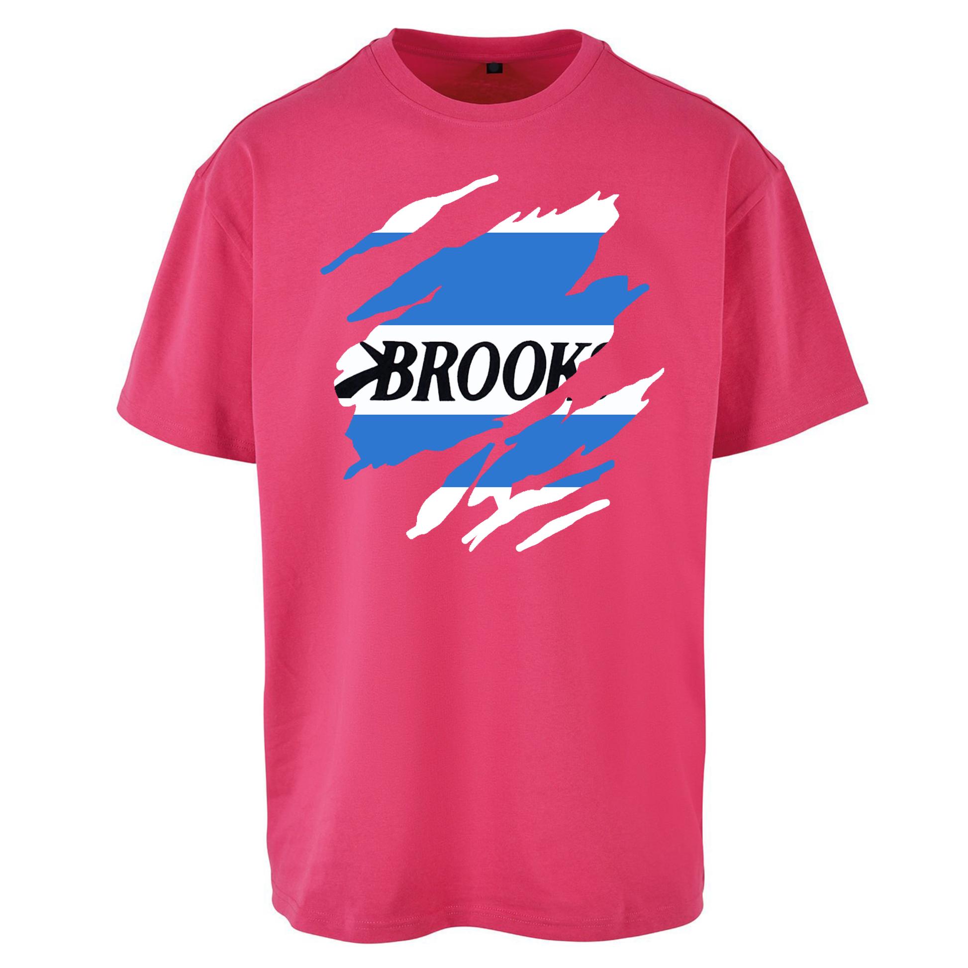 Retro QPR 1992 Torn Effect Oversized T Shirts
