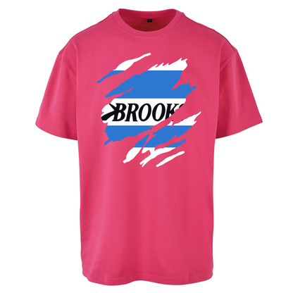 Retro QPR 1992 Torn Effect Oversized T Shirts