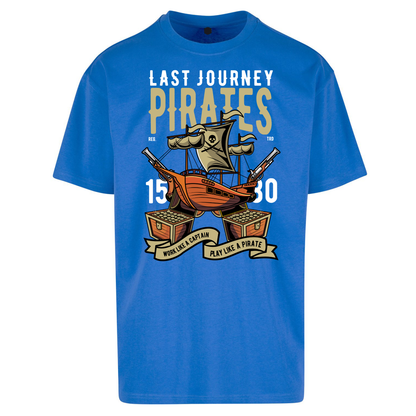 Last Journey Pirates Oversized T Shirts