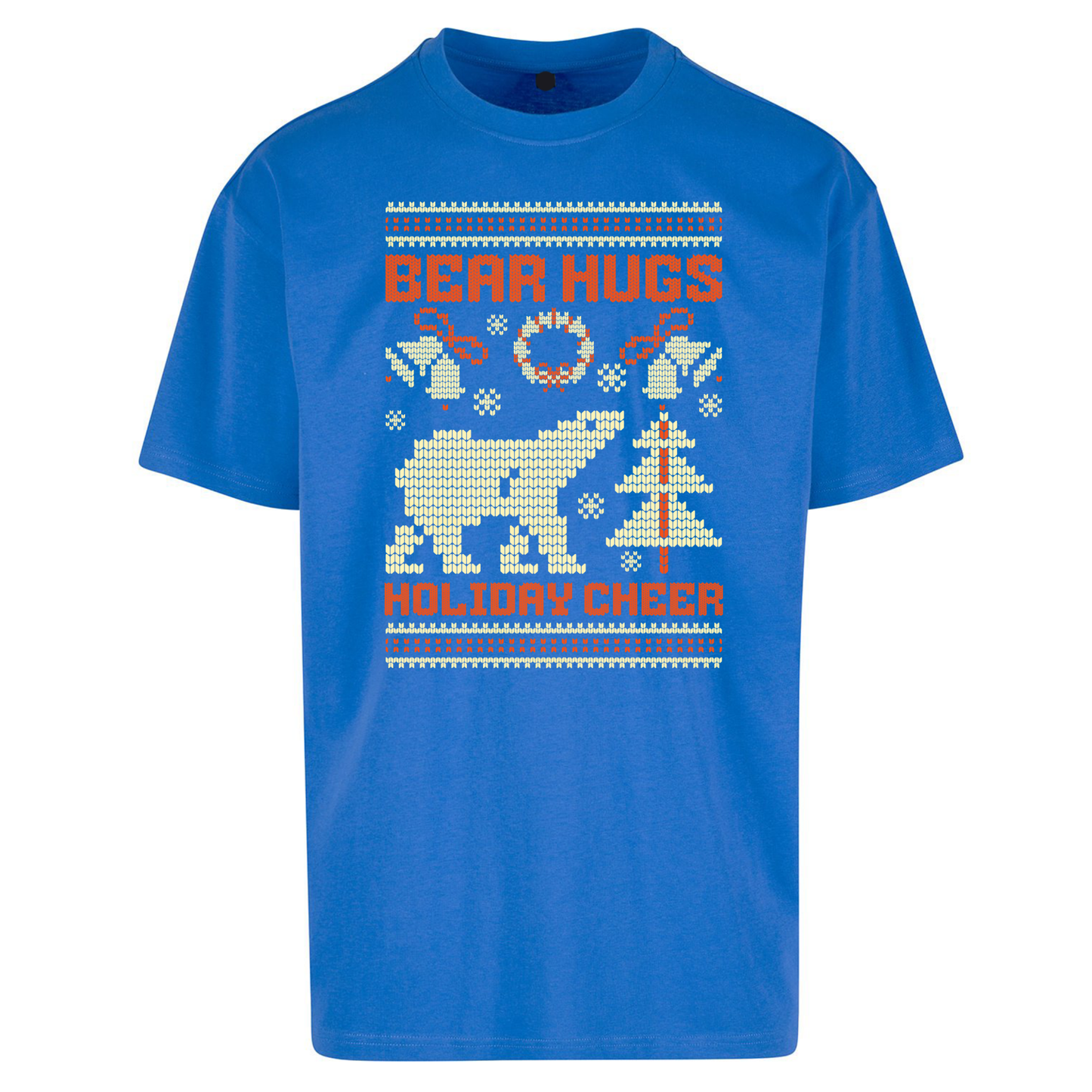 Bear Hugs Holiday Cheer Oversized T Shirts