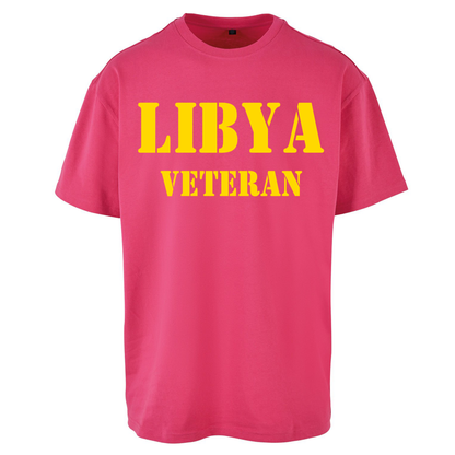 Libya Veteran Oversized T Shirts