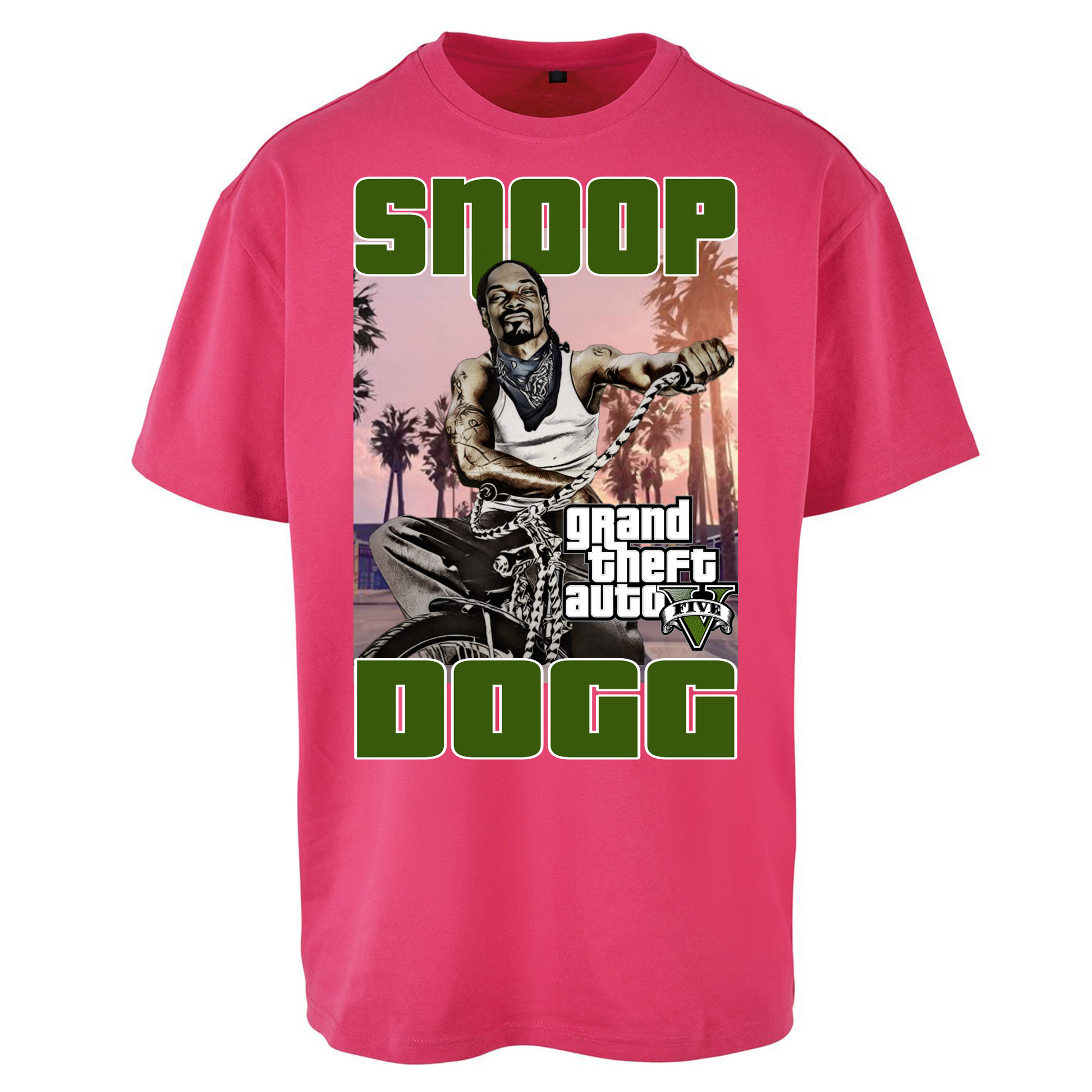 Snoop Dogg Grand Theft Auto Oversized T Shirts