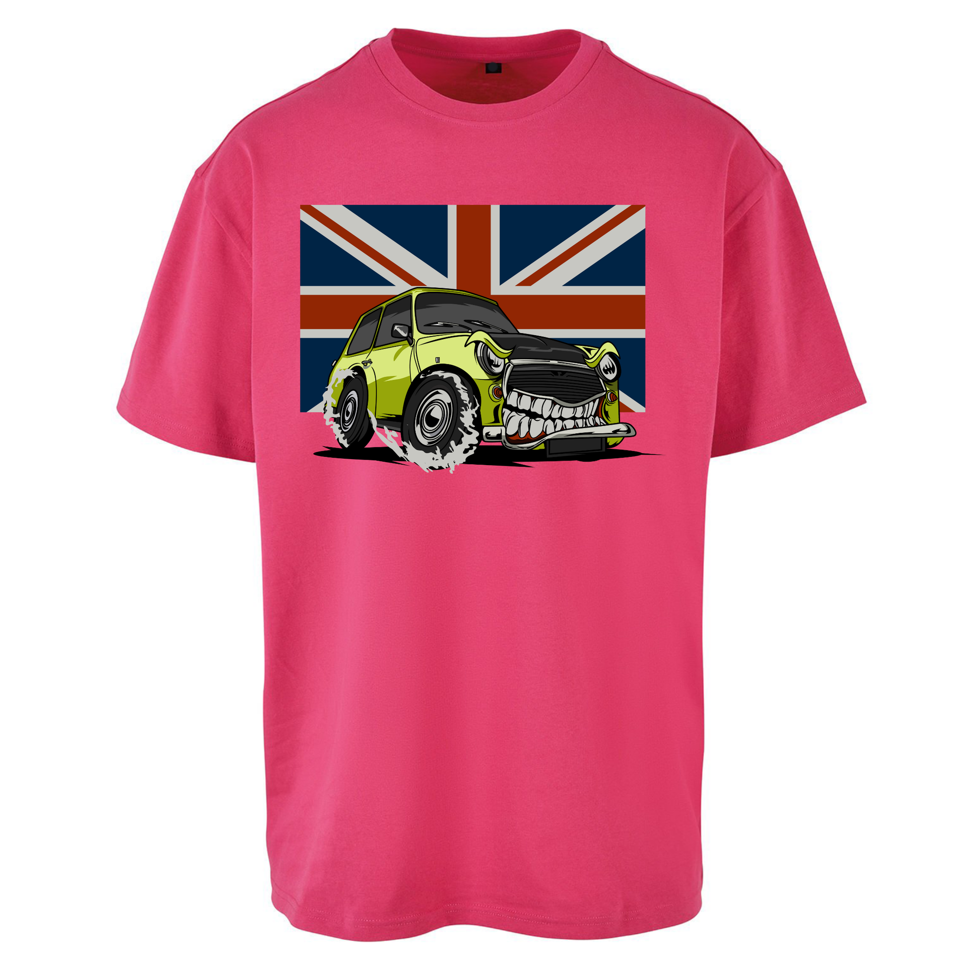 Union Jack Angry Mini Oversized T Shirts