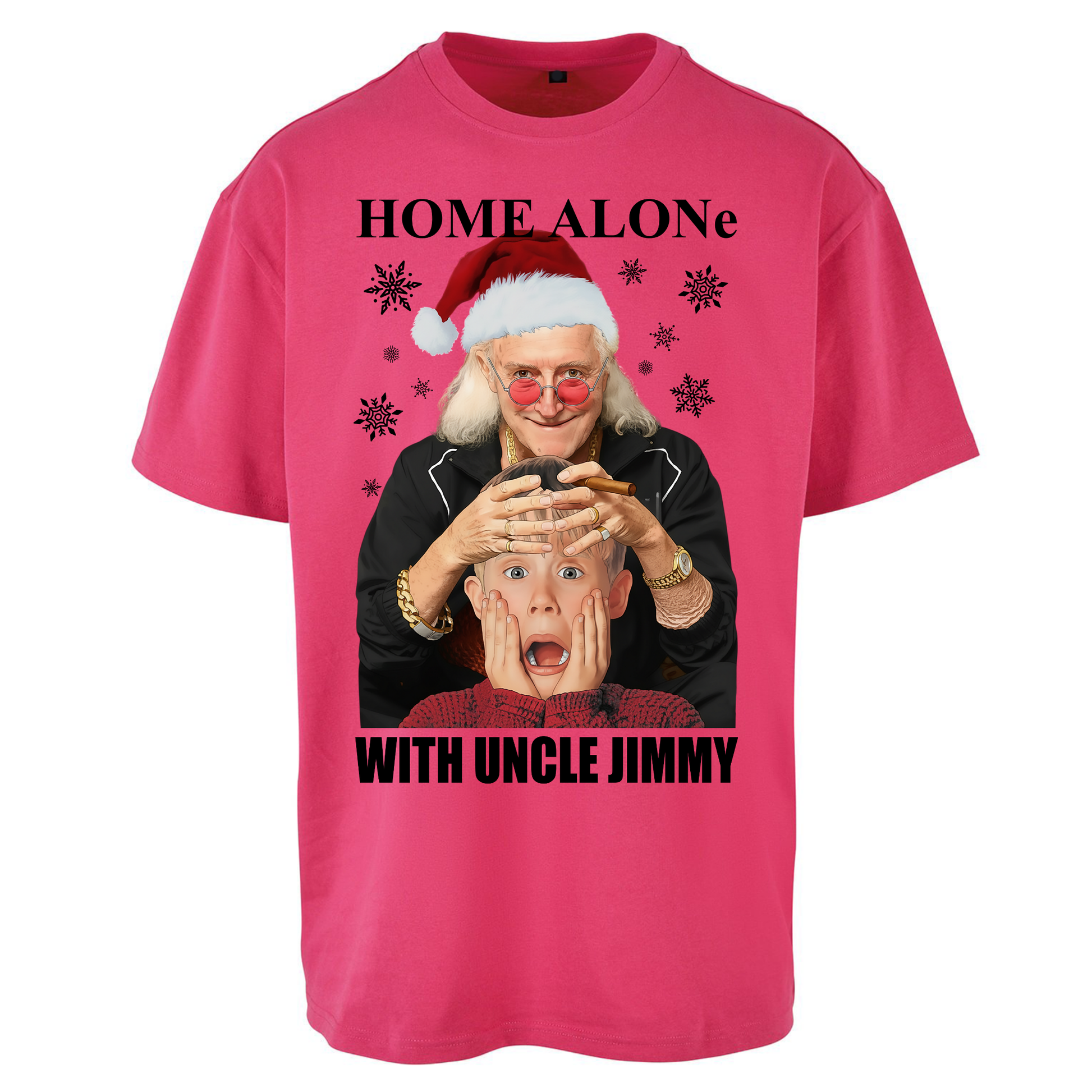 Home Alone Uncle Jimmy Oversized T Shirt