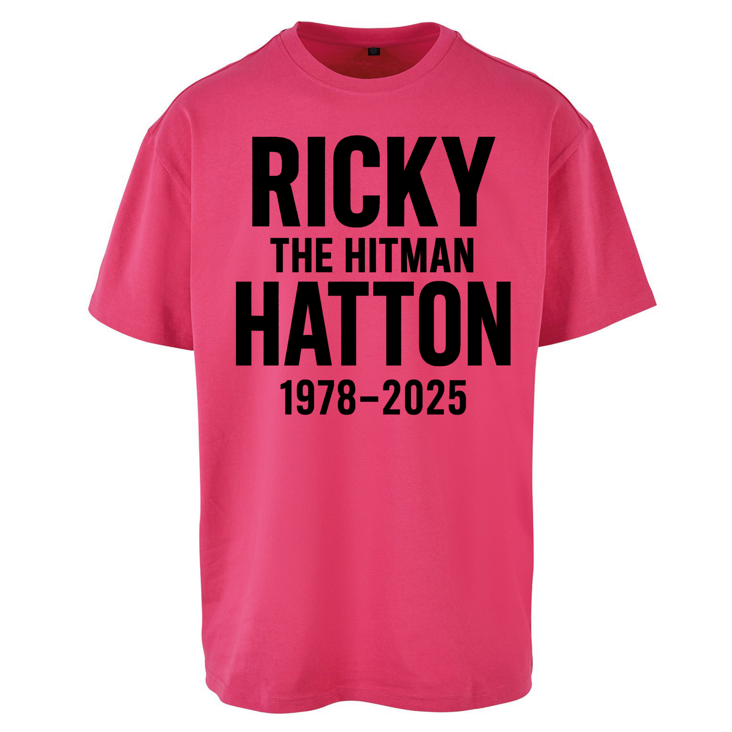 Ricky The Hitman Hatton 1978 2025 Oversized T Shirts