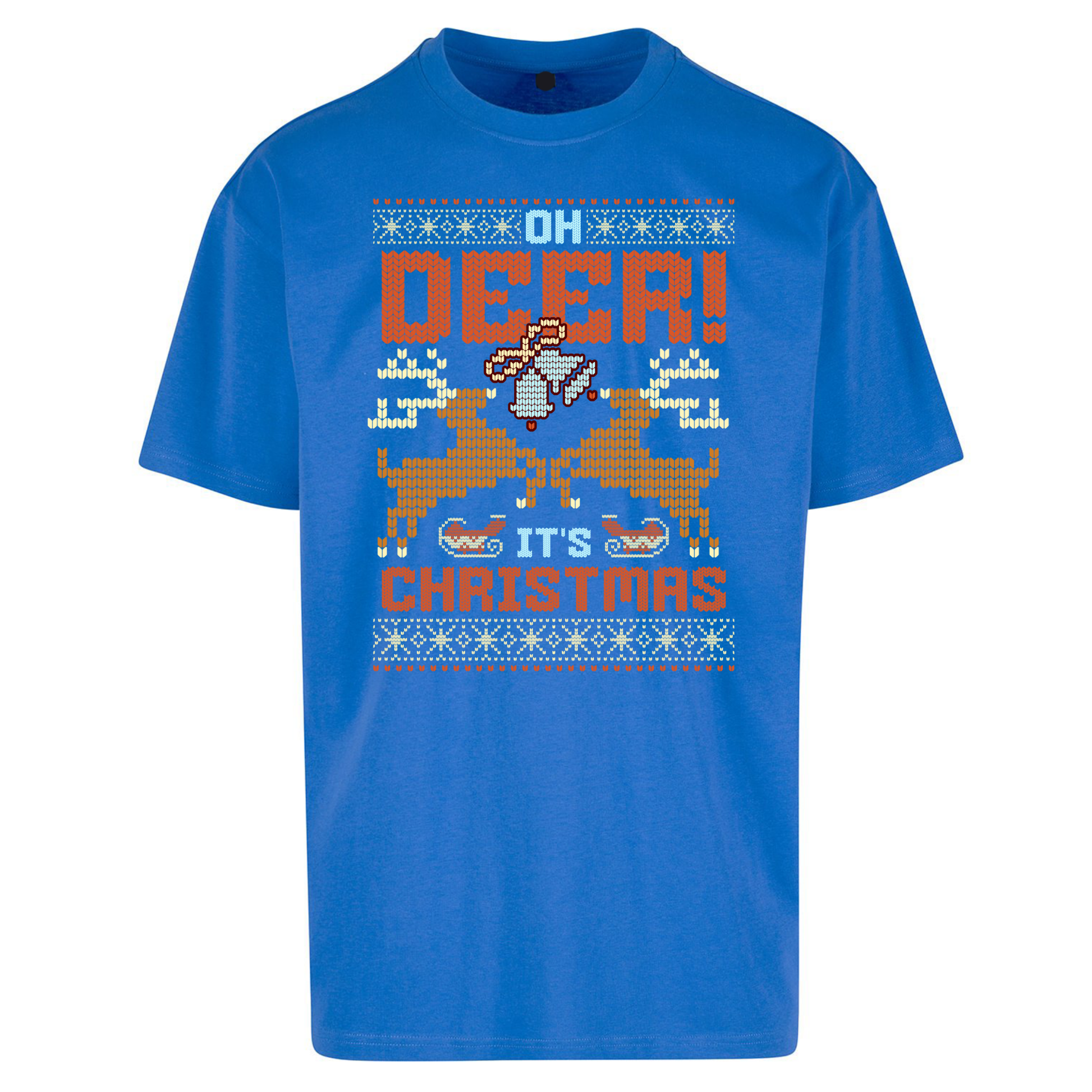 Oh Deer its Christmas Oversized T Shirts