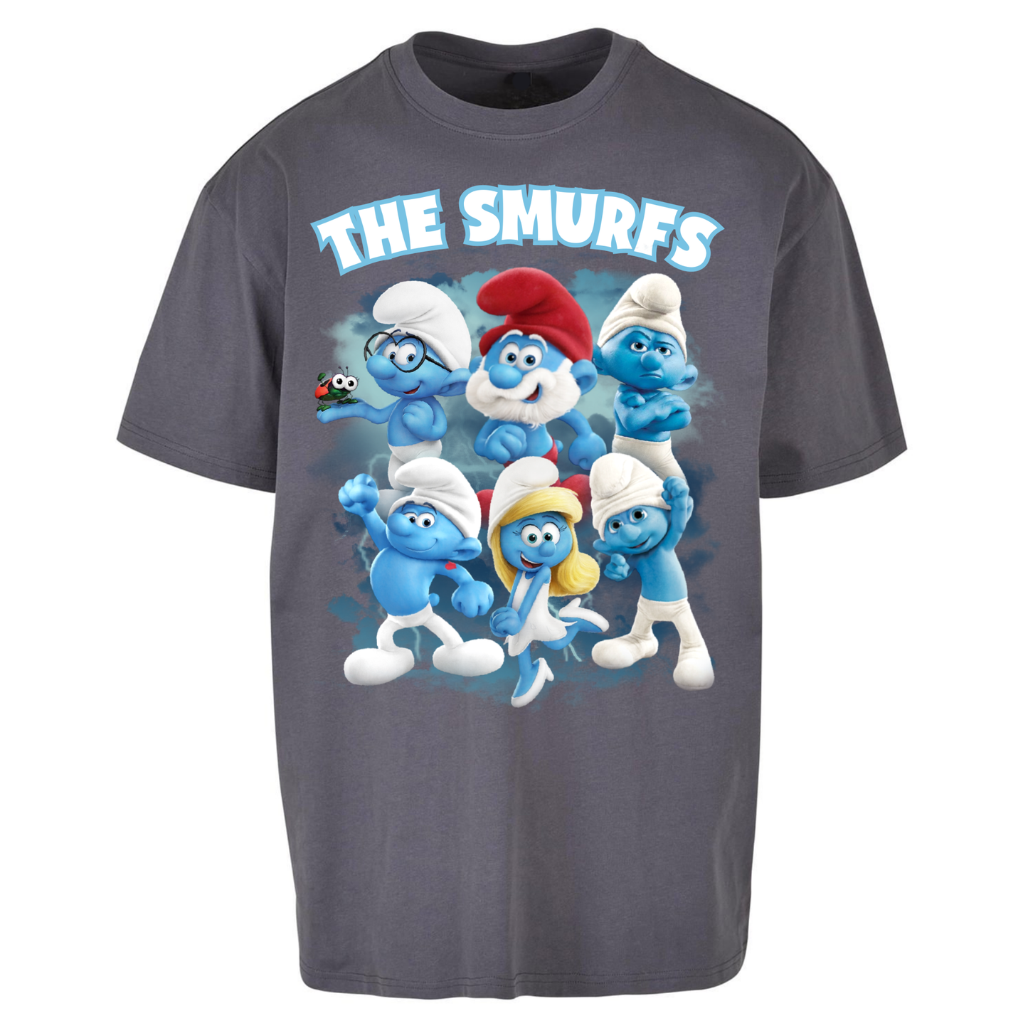 The Smurfs Oversized T Shirts 