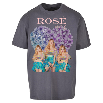 Rose K Pop Oversized T Shirts