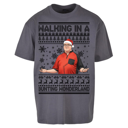 Bunting Wonderland Oversized T Shirt