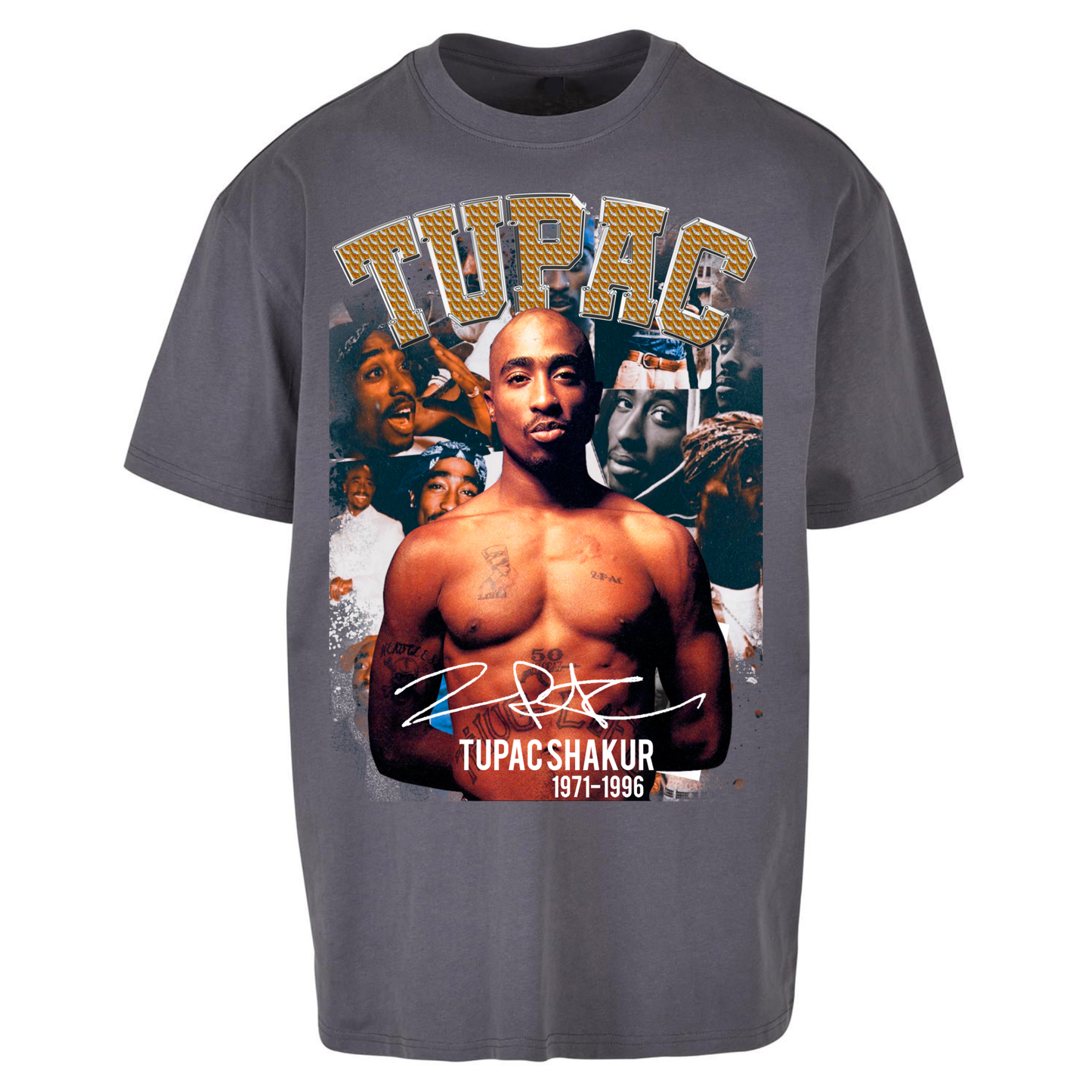 Tupac Shakur 1971 1996 Oversized T Shirts