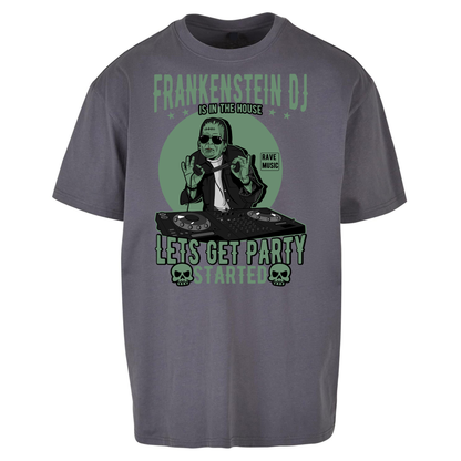 Frankenstein DJ Oversized T Shirts