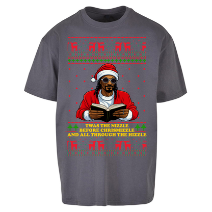 Snoop Dogg Nizzle Christmas Oversized T Shirt