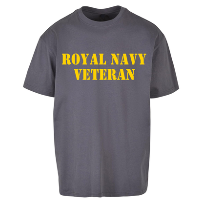 Royal Navy Veteran Oversized T Shirts