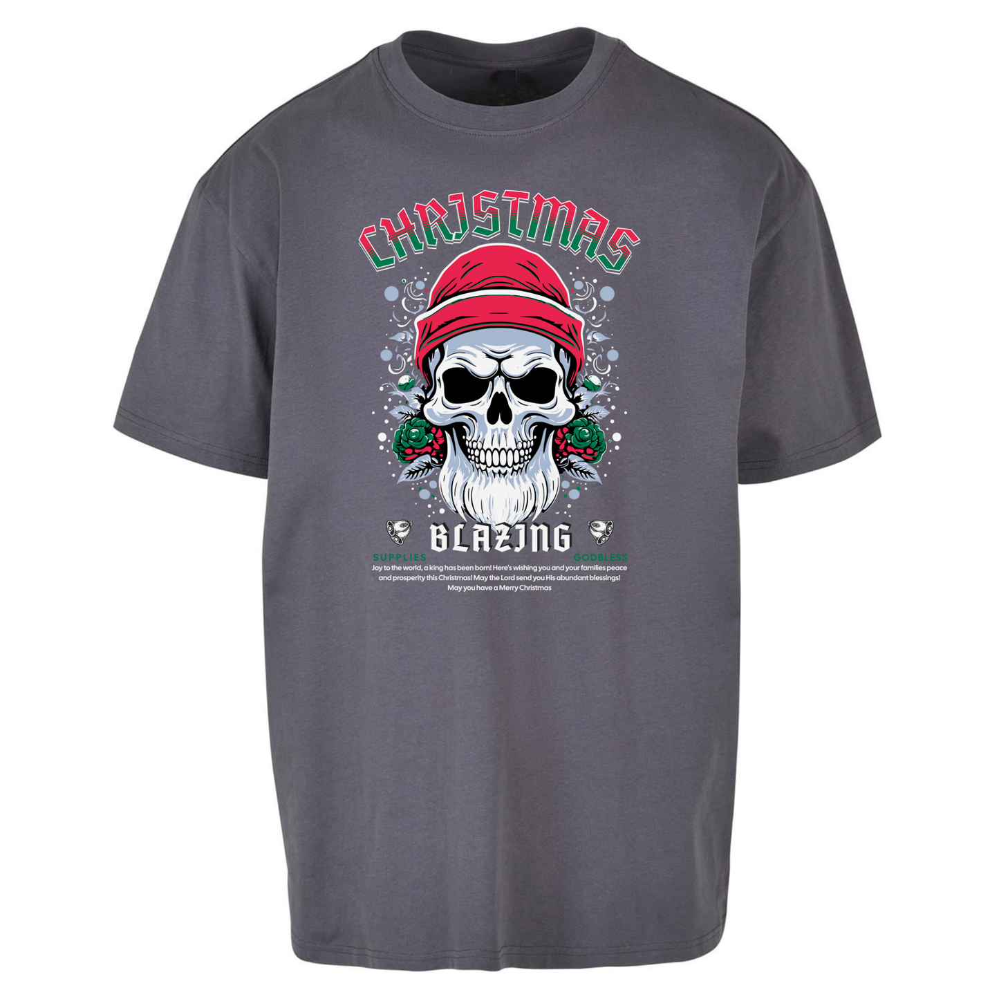 Christmas Blazing Oversized T Shirts