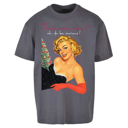 Three Wise Men Christmas Oversized T Shirt