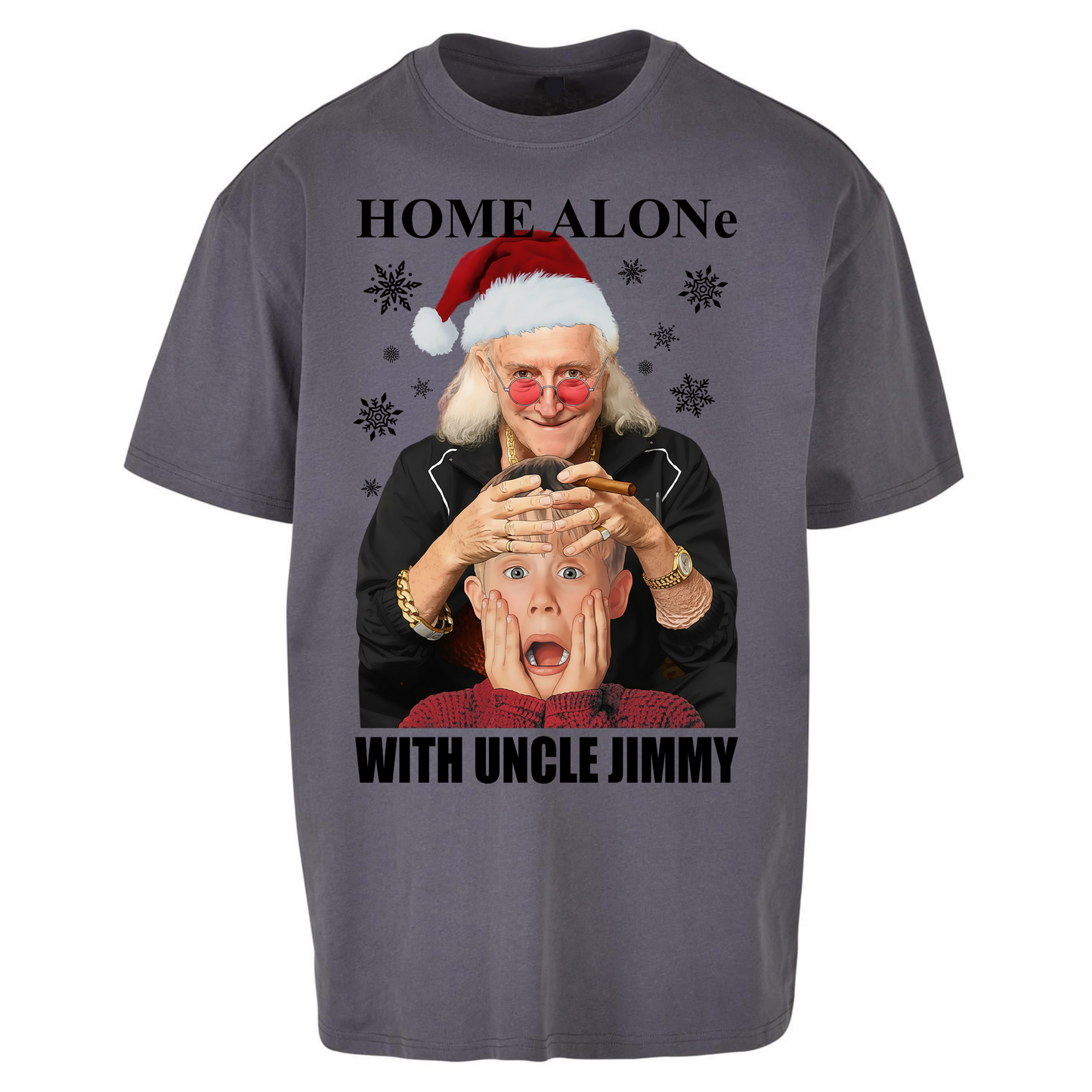 Home Alone Uncle Jimmy Oversized T Shirt