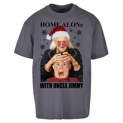 Home Alone Uncle Jimmy Oversized T Shirt