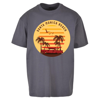 Santa Monica Beach Oversized T Shirts