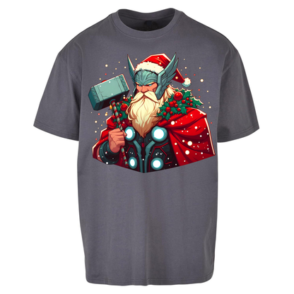 Viking Thor Santa Oversized T Shirts