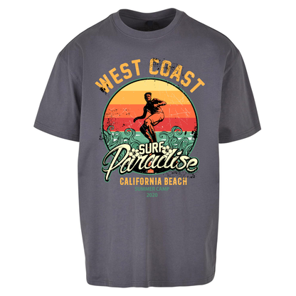 West Coast Surf Paradise Oversized T Shirts