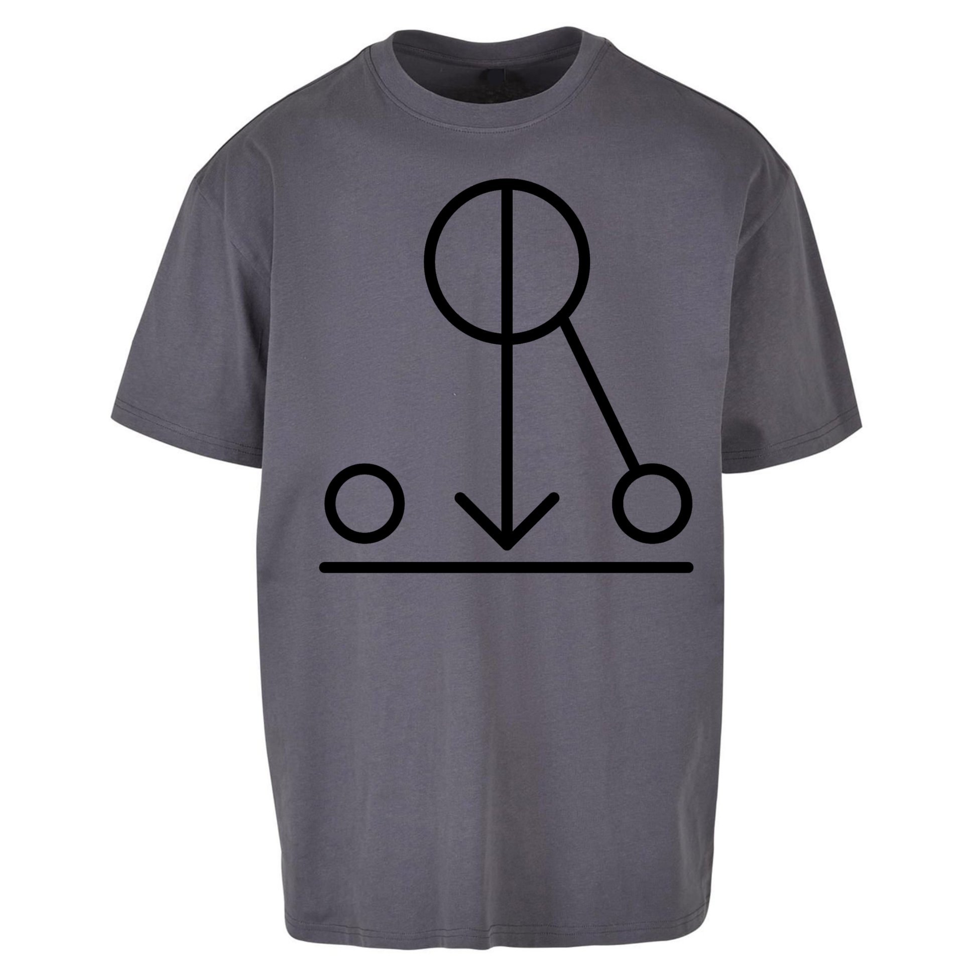 Iron Maiden Band Symbol Oversized T Shirts