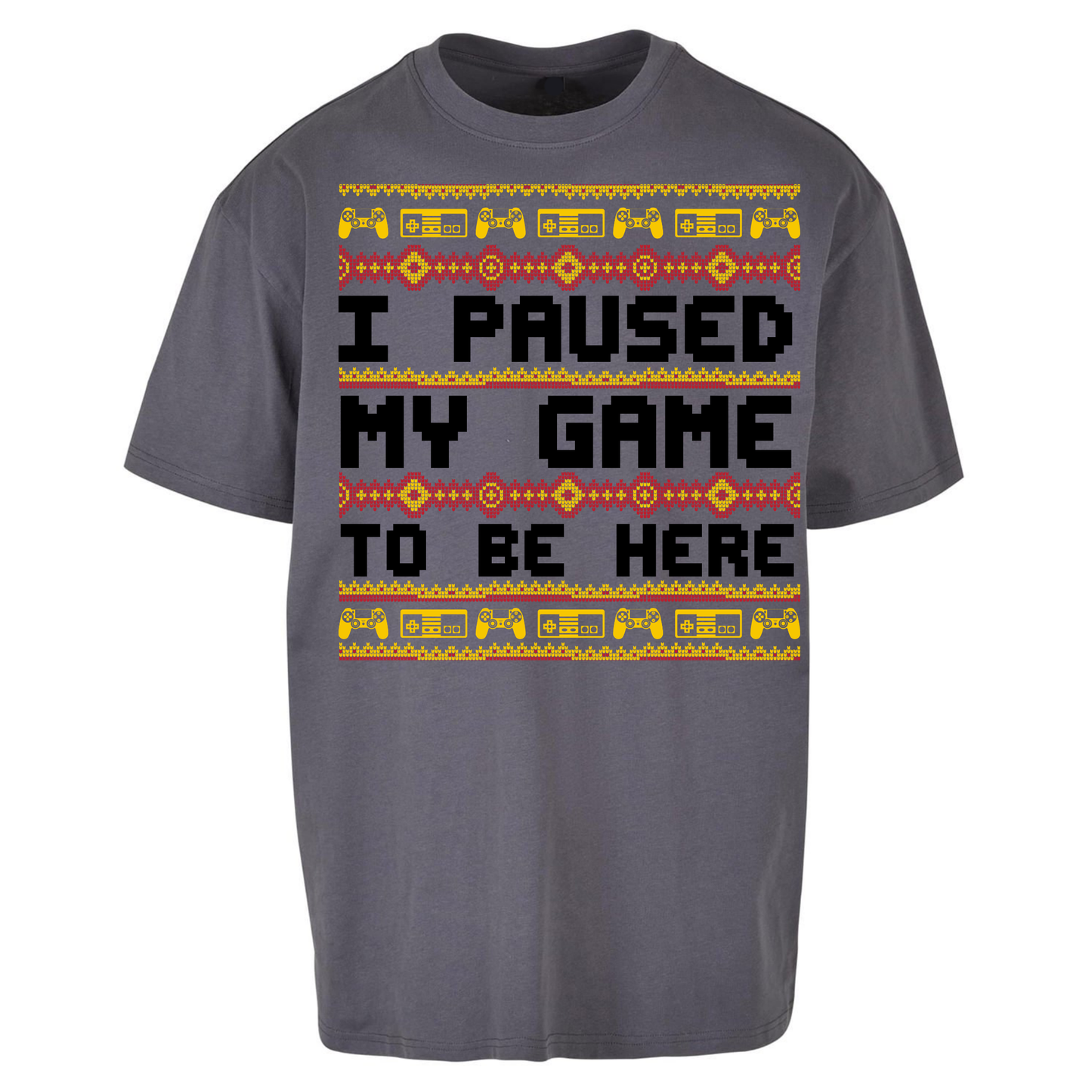 Paused My Game Oversized T Shirt