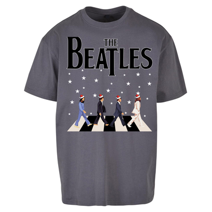 The Beatles Abbey Road Christmas Oversized T Shirts