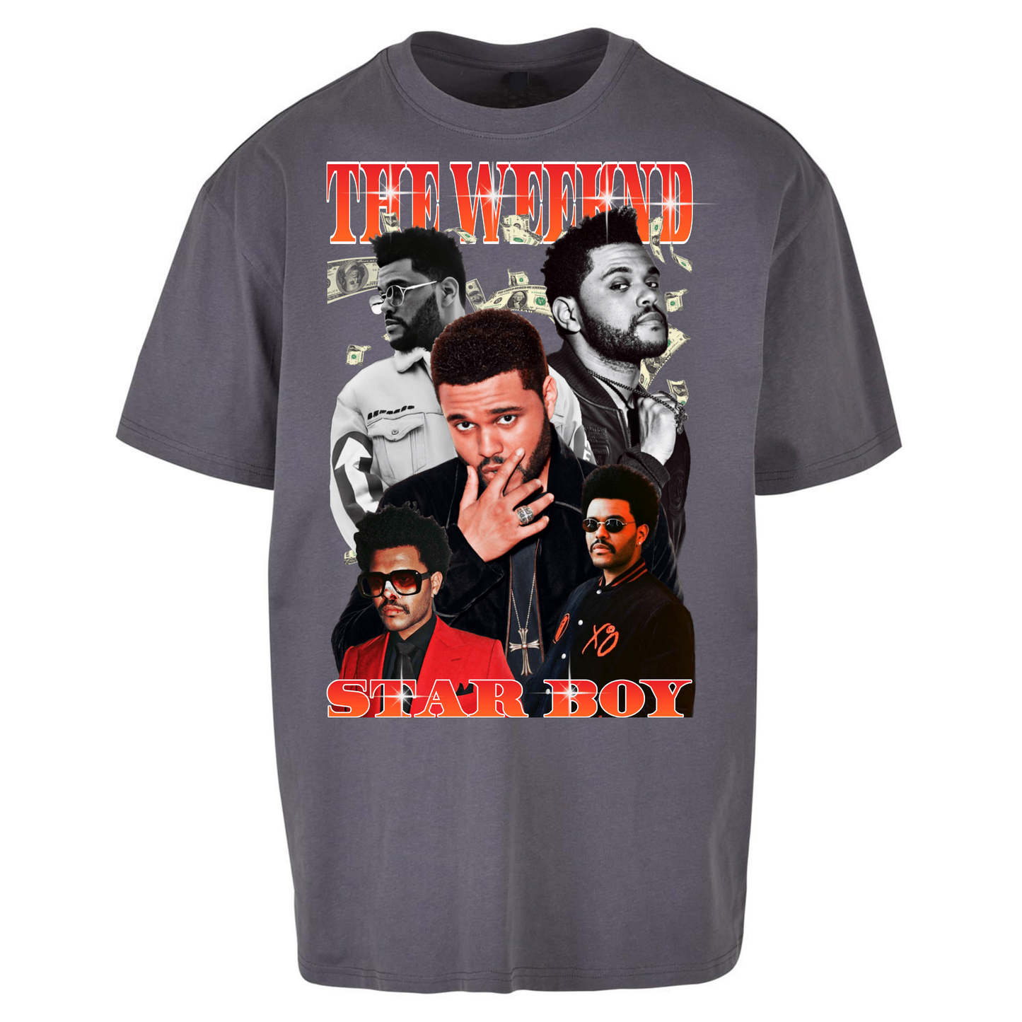 The Weekend Star Boy Oversized T Shirts