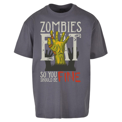 Zombies Eat Oversized T Shirts