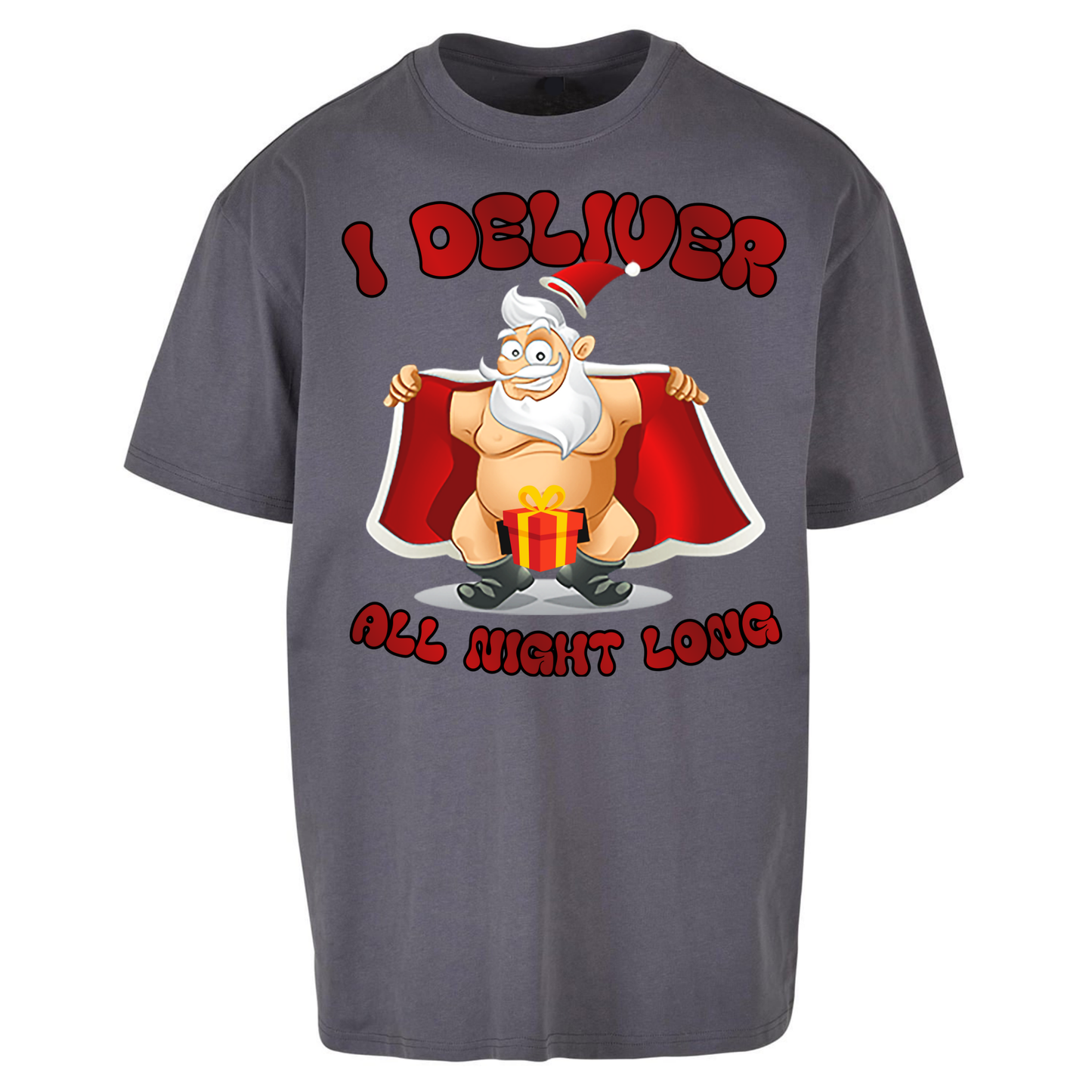 Santa Claus Oversized T Shirt
